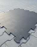 Podłoga 15mm puzzel 2 gatunek gumowa