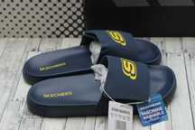 Мужские шльопанцы сланцы ортопедичиские Skechers
