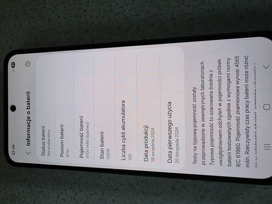 Samsung S 24 FE .
