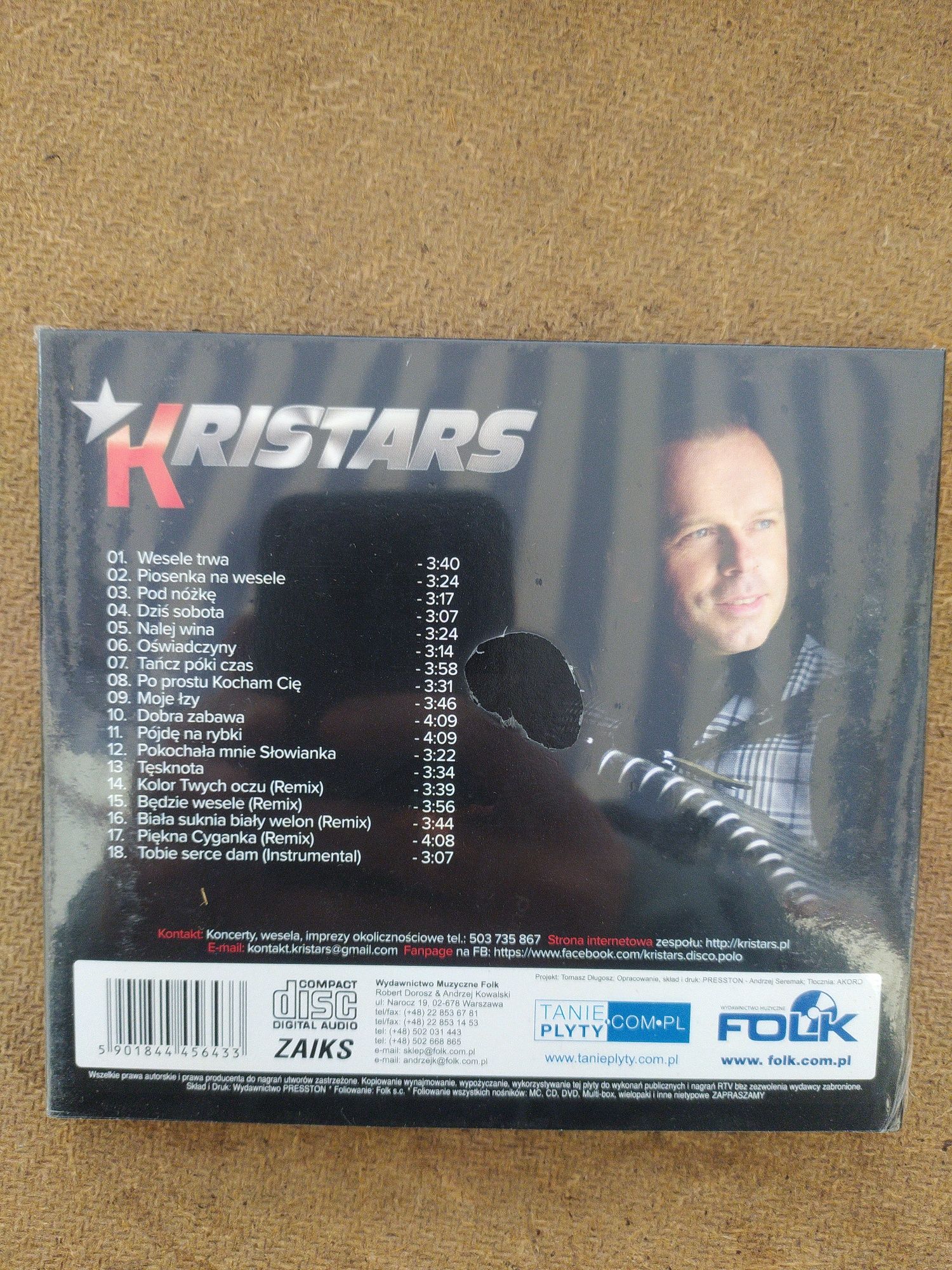 Płyta CD Kristars "Wesele Trwa" Nowa w oryginalnej folii