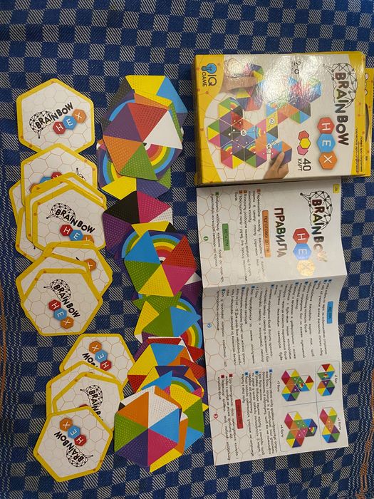 Пазлы настільні ігри rainbow hex набор для рисования Чарівні стрибки