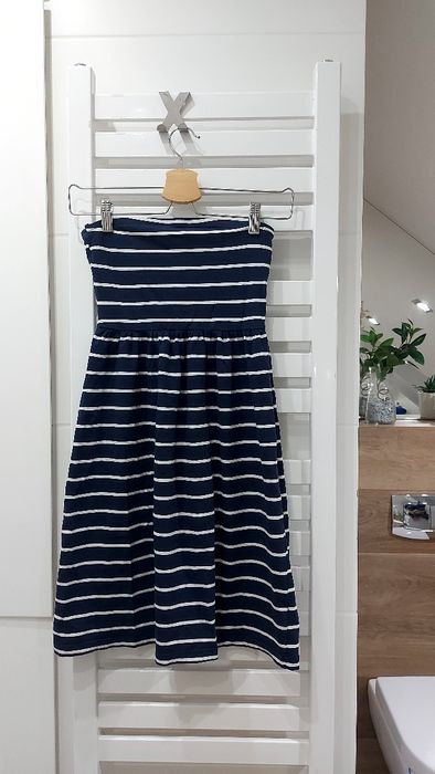 Sukienka marynarskie paski F&F  Xs 34