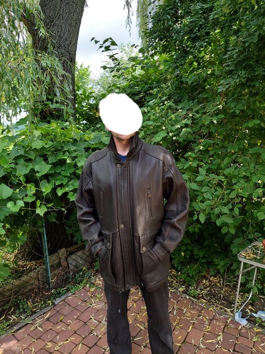 Skórzana kurtka męska