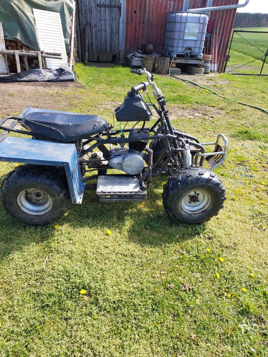 Quad z silnikiem wsk 125