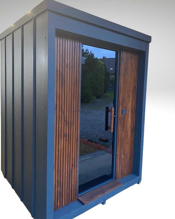 SAUNA ogrodowa PREMIUM dostępna od ręki