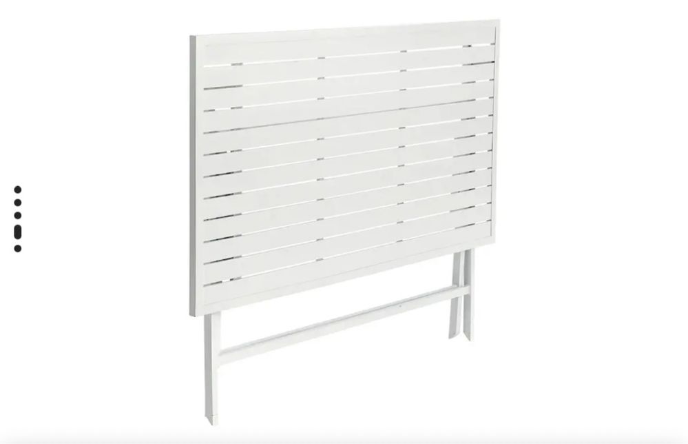 Mesa de varanda/jardim em aluminio