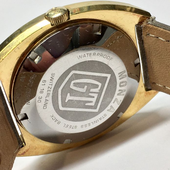 ROTARY Monza GT Jo Stiffert automat zegarek męski VINTAGE