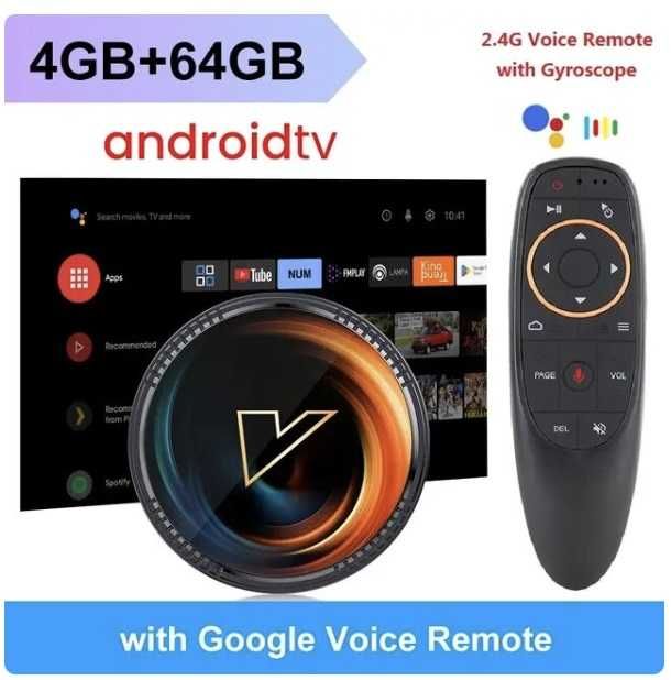 Android TV Box 4GB RAM/64GB ROM