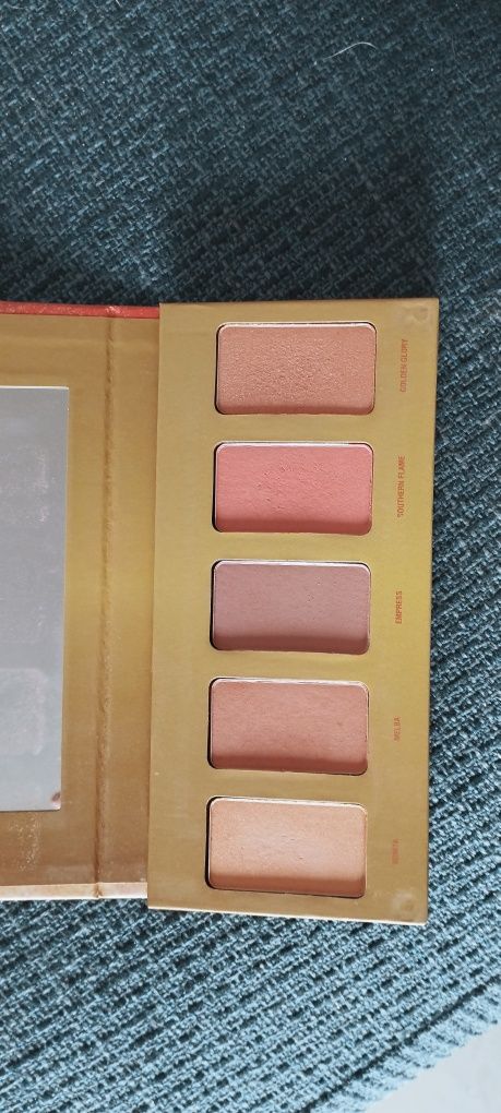 Paletas w7 blush e sombras