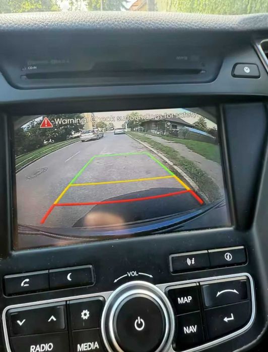 Камера заднего вида Hyundai Santa Fe 2013-2016