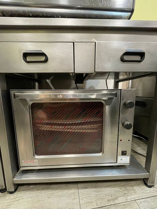 Forno profissional ROMAG em aço inoxidável