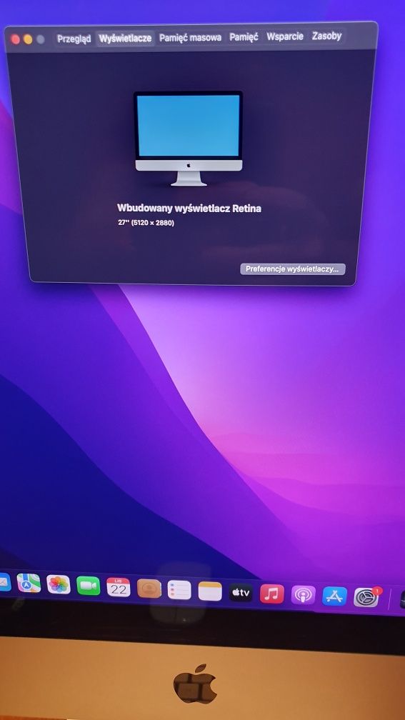 Komputer Apple iMac 17.1