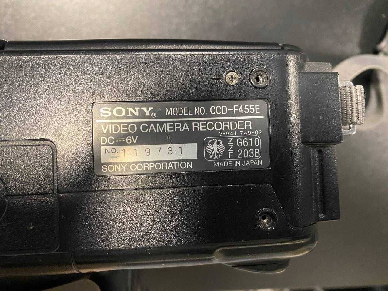 sony handy cam ccd-f455e