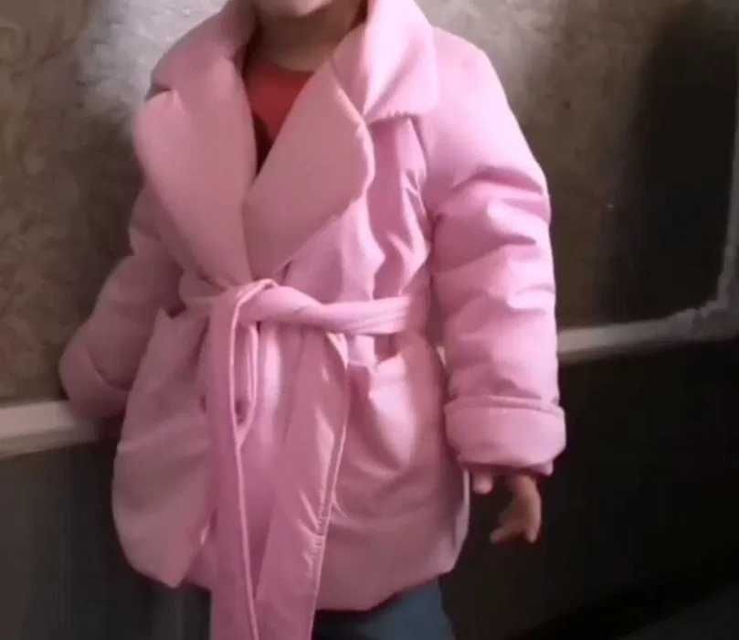 Дитяча куртка рожева
