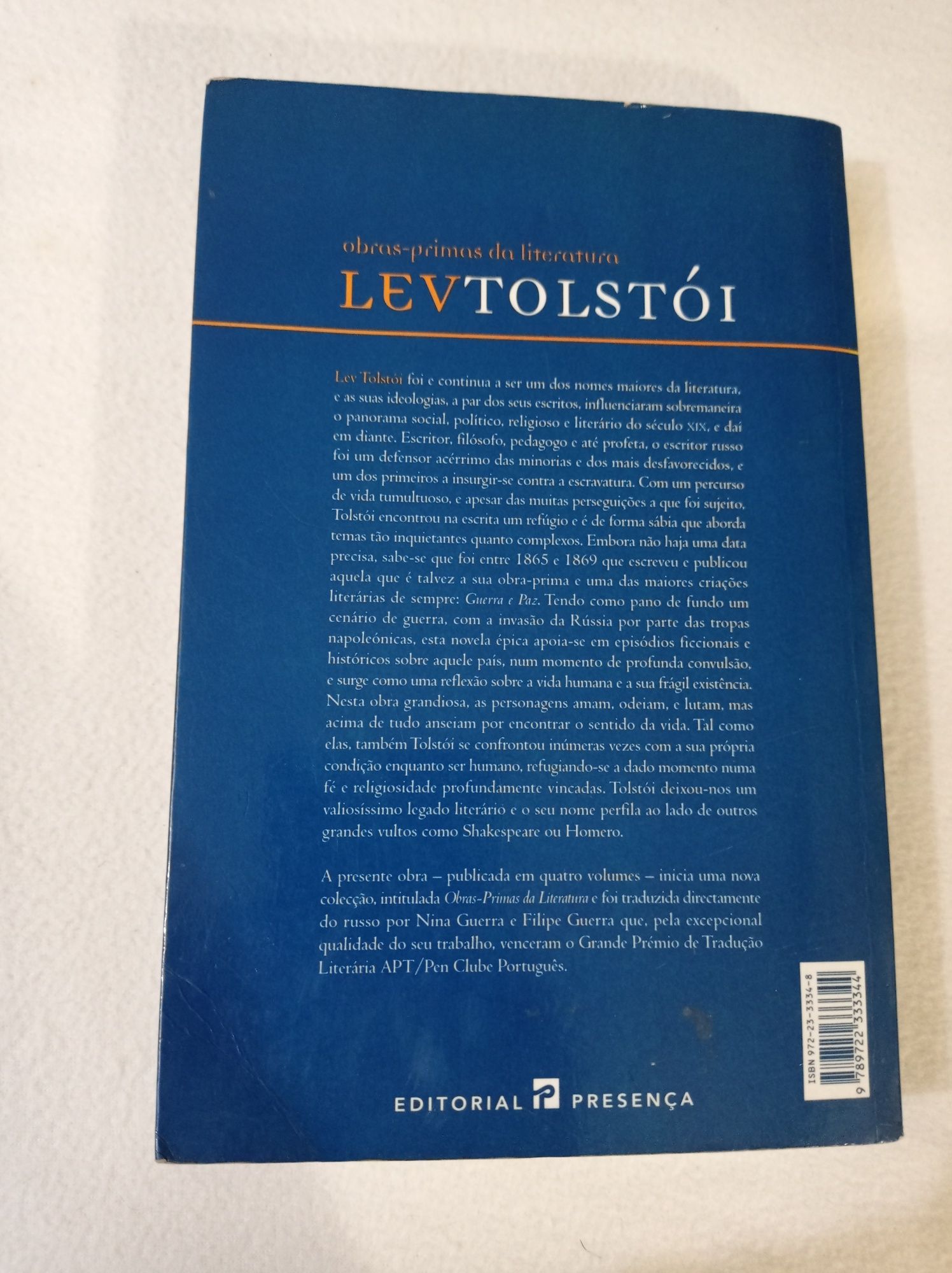 Guerra e paz - livro I - Lev Tolstói
