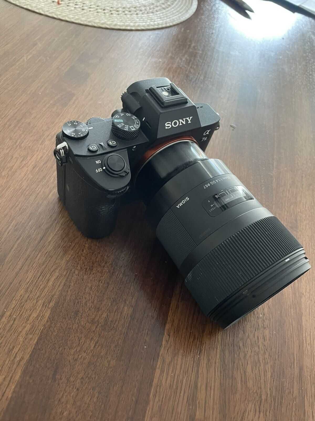 Sony A7III Camera Body + Sigma 35mm F1.4 Art