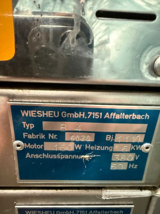 Piec piekarniczo-cukierniczy konwekcyjny z garownią Wiesheu Wiwa