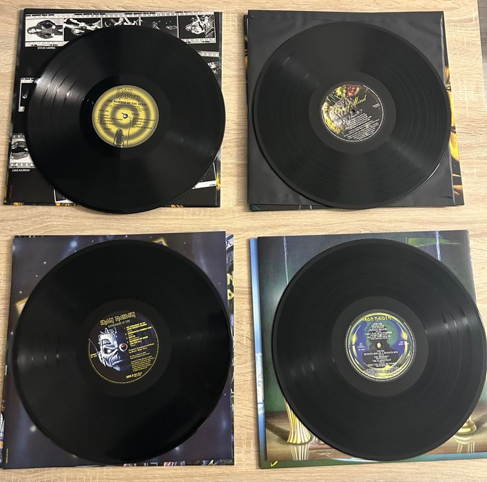 Iron Maiden zestaw 4 winyli remastered