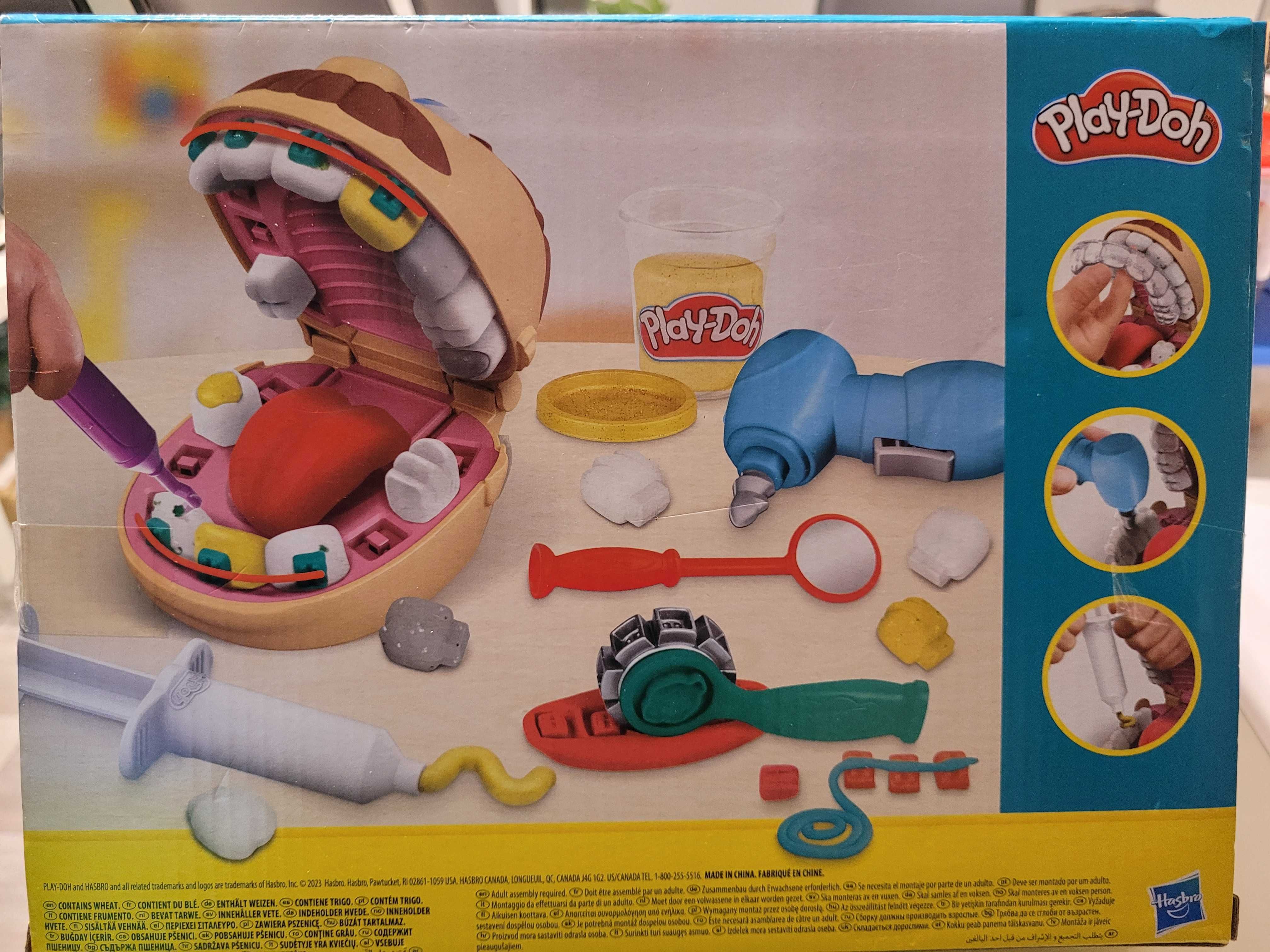 Ciastolina play doh zestaw dentysta