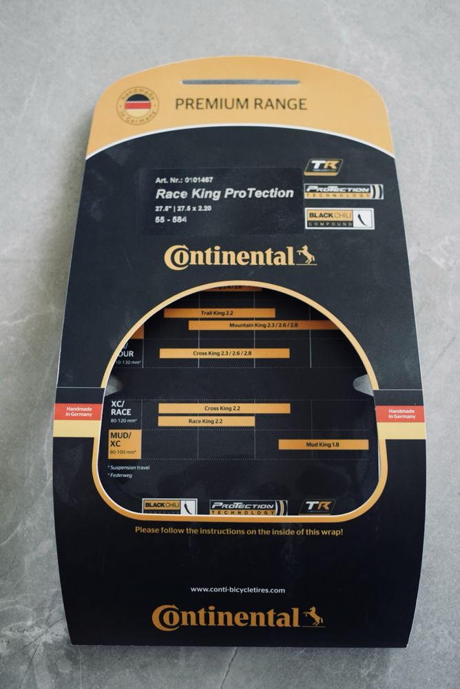 Opony Continental RaceKing ProTection 27,5 2.2