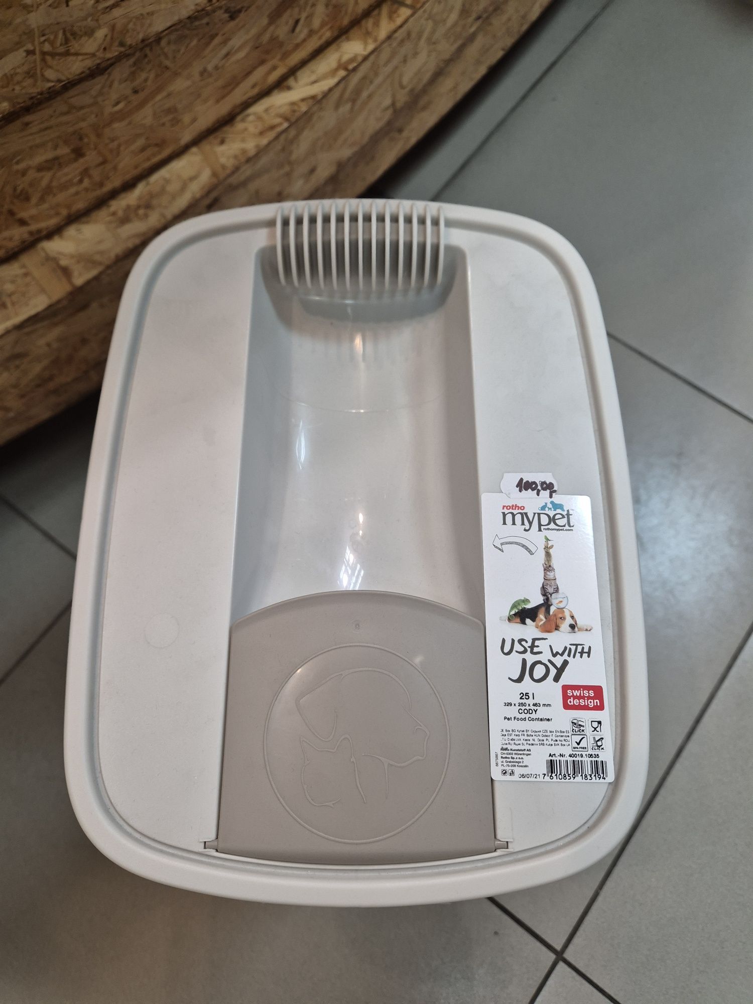 Pojemnik na karmę 25 l