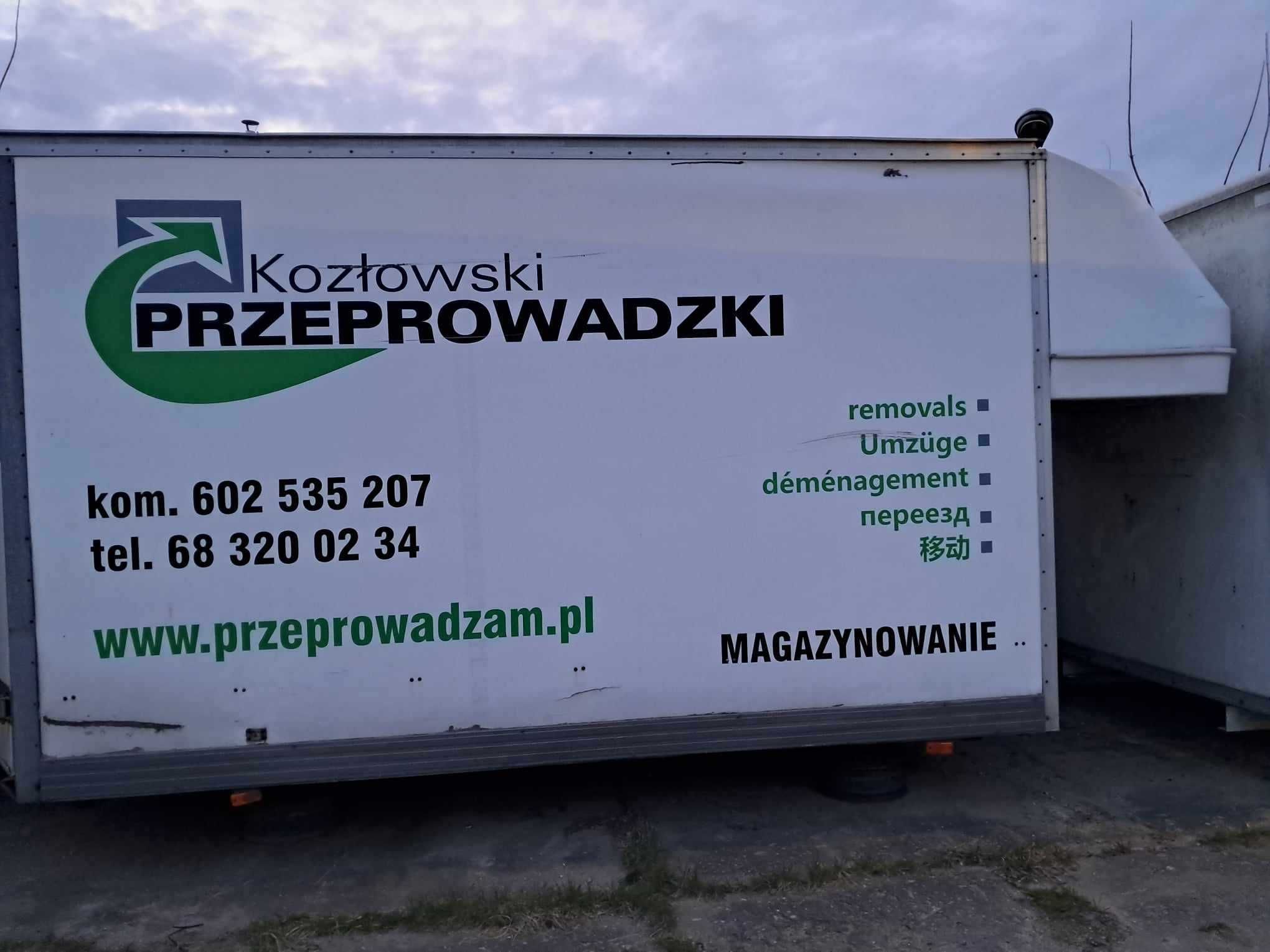 (6) Kontener  - możliwy transport