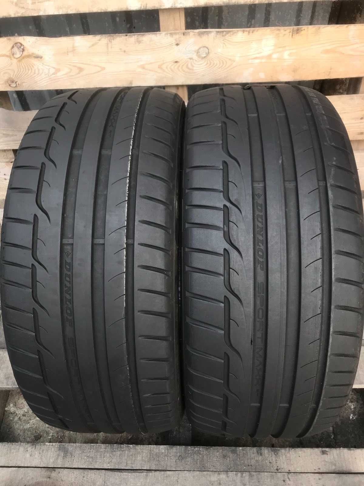 Шини Dunlop SportMaxx 245/40R19 Пара Літо Б/у Склад Оригінал