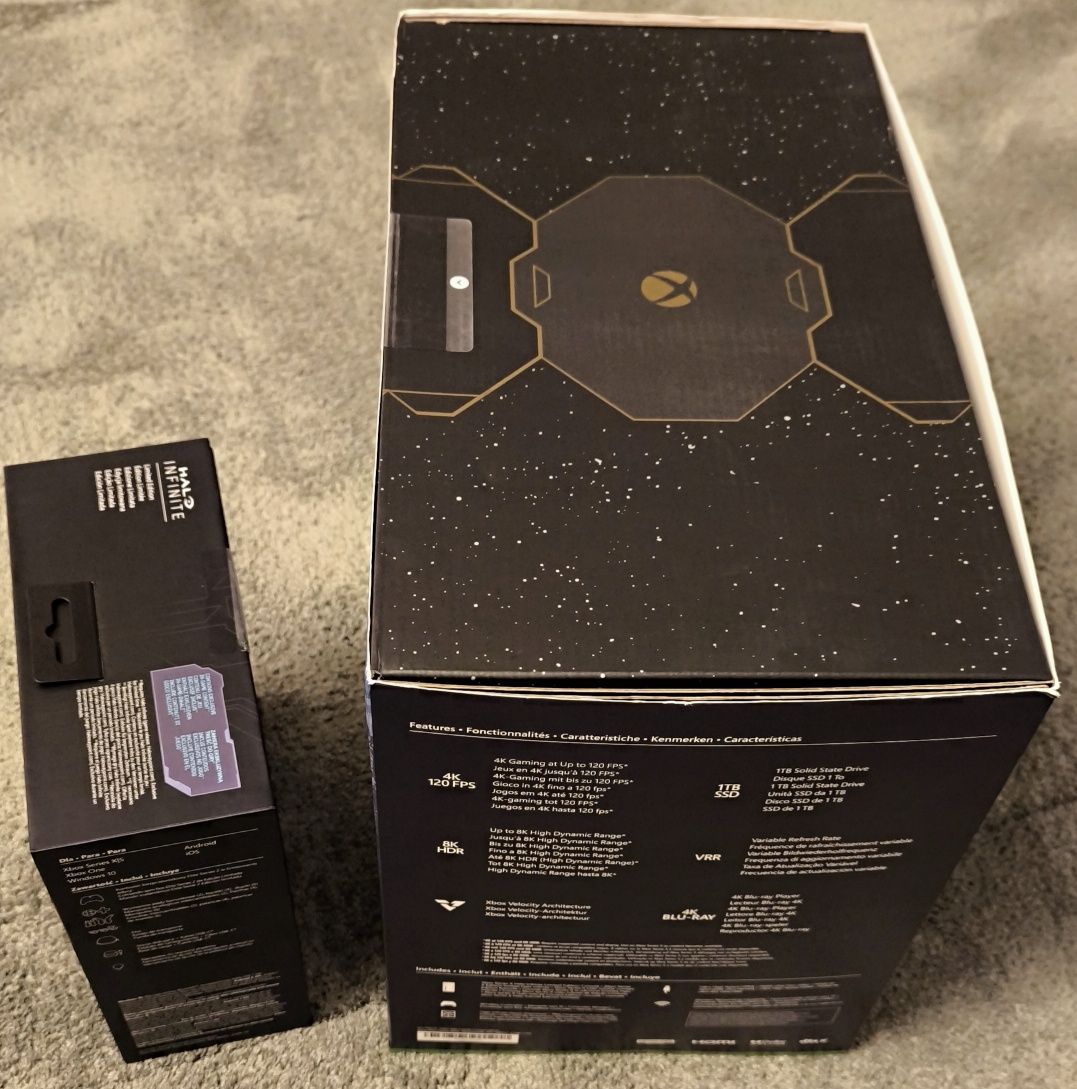 Consola Xbox series X + elite 2 ambos edição especial Halo
