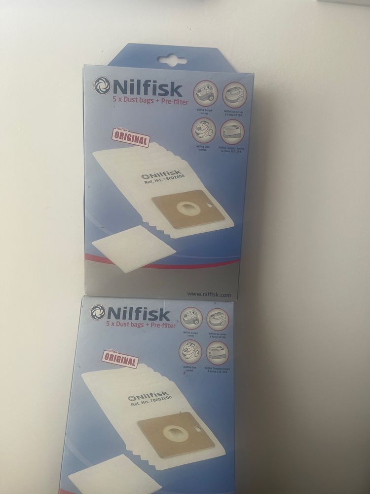 Nilfisk original sacos pó