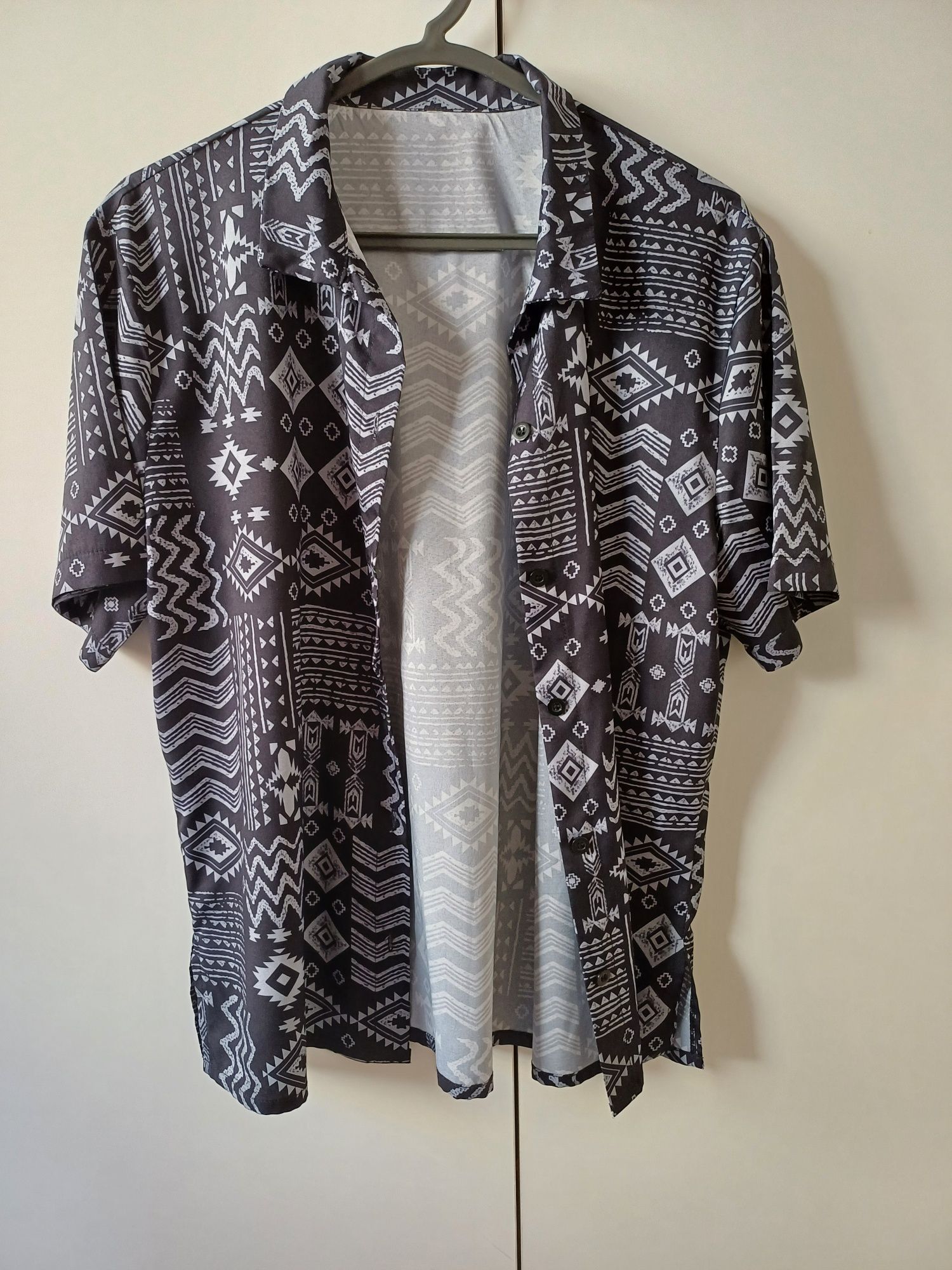 Camisa azteca preta - S