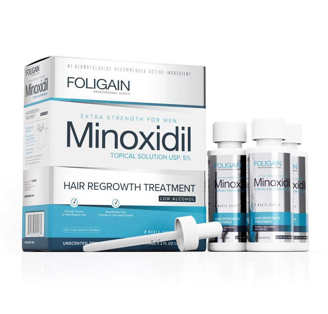 kit 3 Minoxidil tb versão baixo Álcool Entrega Grátis em Cascais