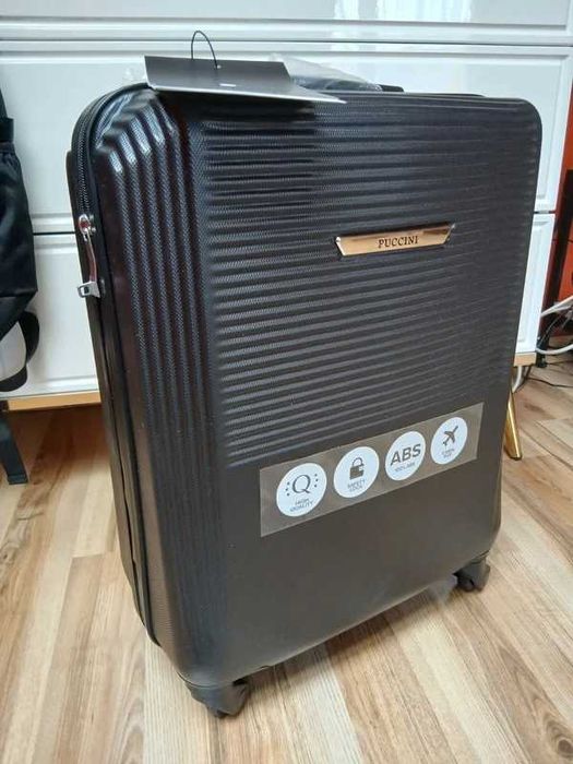 Walizka i Plecak Puccini czarne