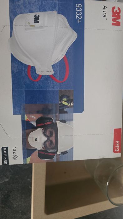 3M Aura 9332+ to profesjonalna półmaska filtrująca