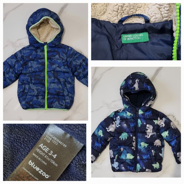 Куртка next евро зима, зимові штани zara 3-4роки