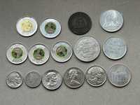 Монети різні, Канада, ФРН, Польща, США,