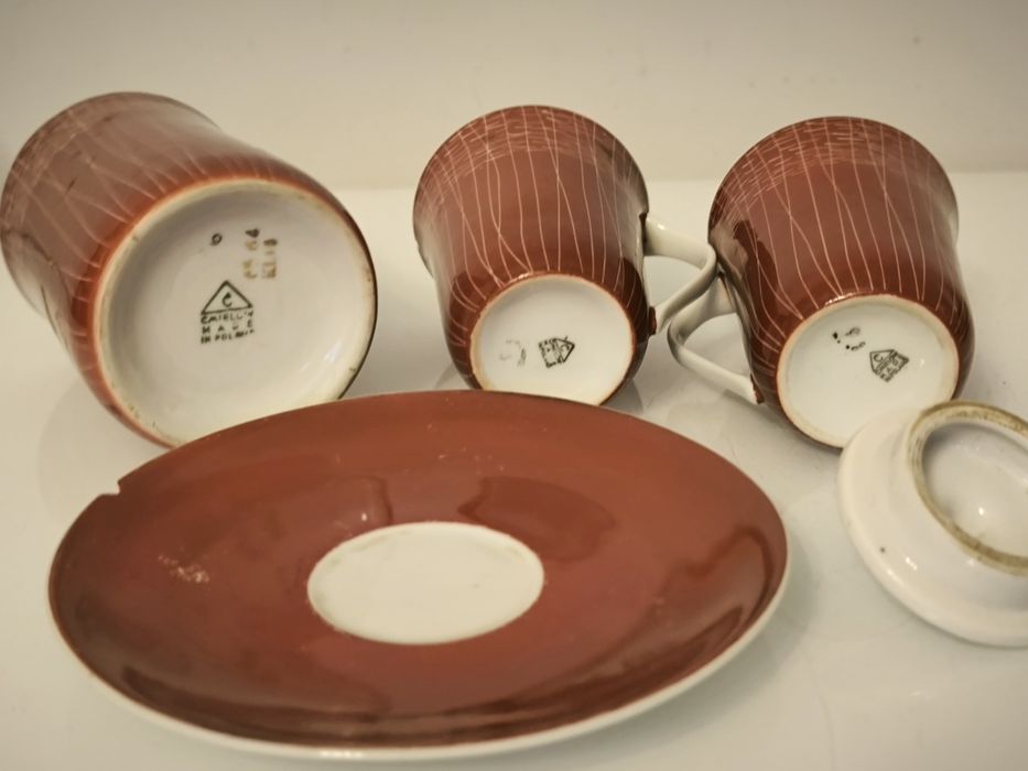 Zestaw porcelana Ćmielów Potacki New Look PRL