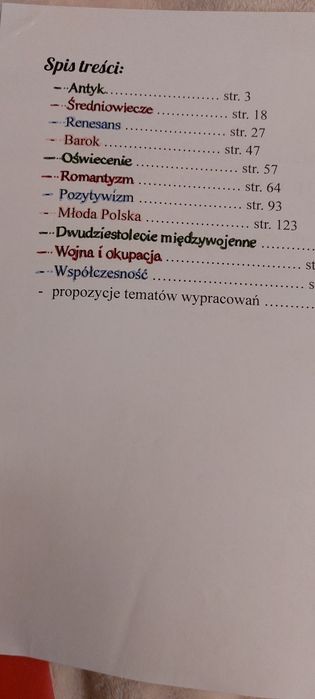 Sprzedam komplet notatek do matury z języka polskiego – PDF