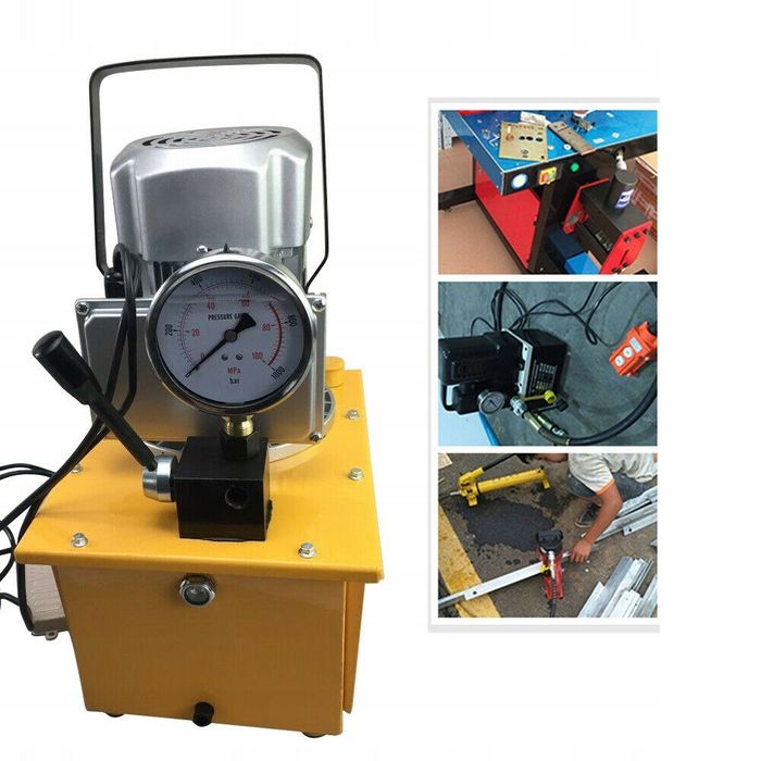 Електрична гідравлічна маслостанція 0.75kW/7L/70МПа/220B