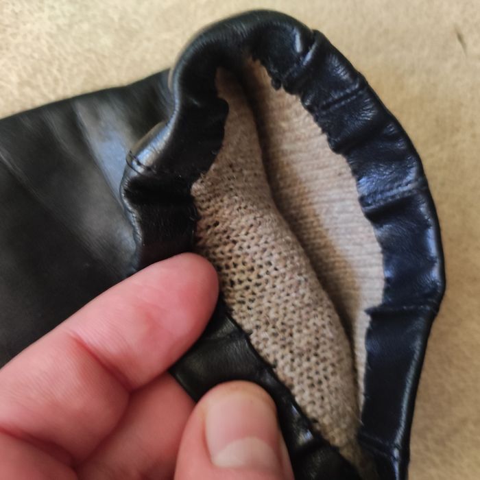 Мужские кожаные перчатки