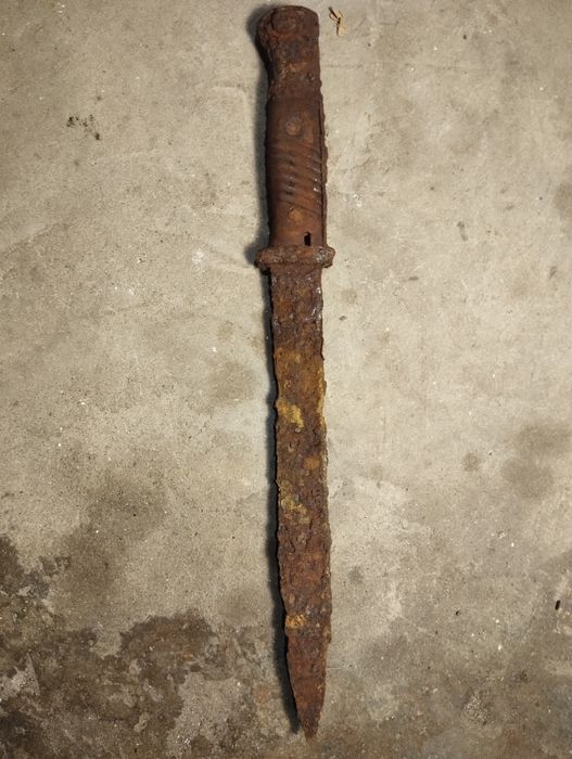 Stary bagnet niemiecki mauser