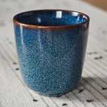 Kubek Ikea kolekcja Gladelig ceramiczny bez ucha, 4 sztuki