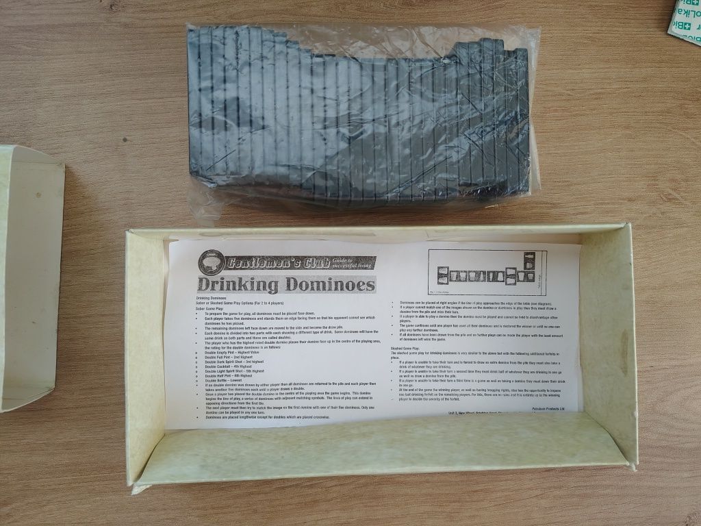 Настільна гра для дорослих, ексклюзив, drinking dominoes