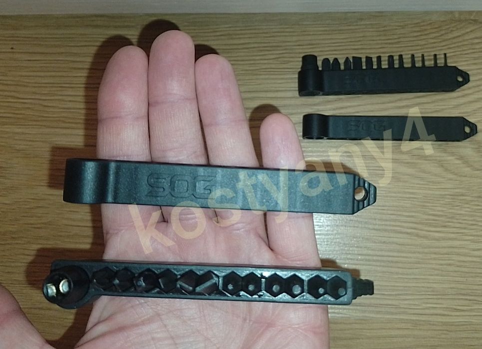 Оригінал! Набір біт для мультитула SOG Hex Bit Accessory Kit HXB-01