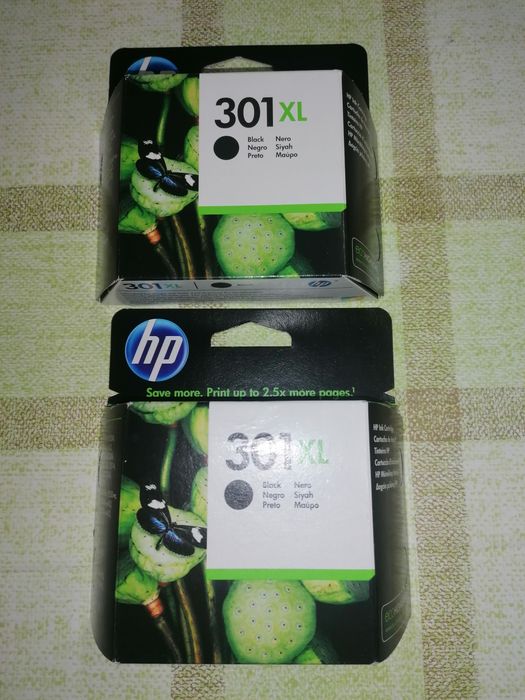 Tinteiro 301XL preto e cor 302Xl