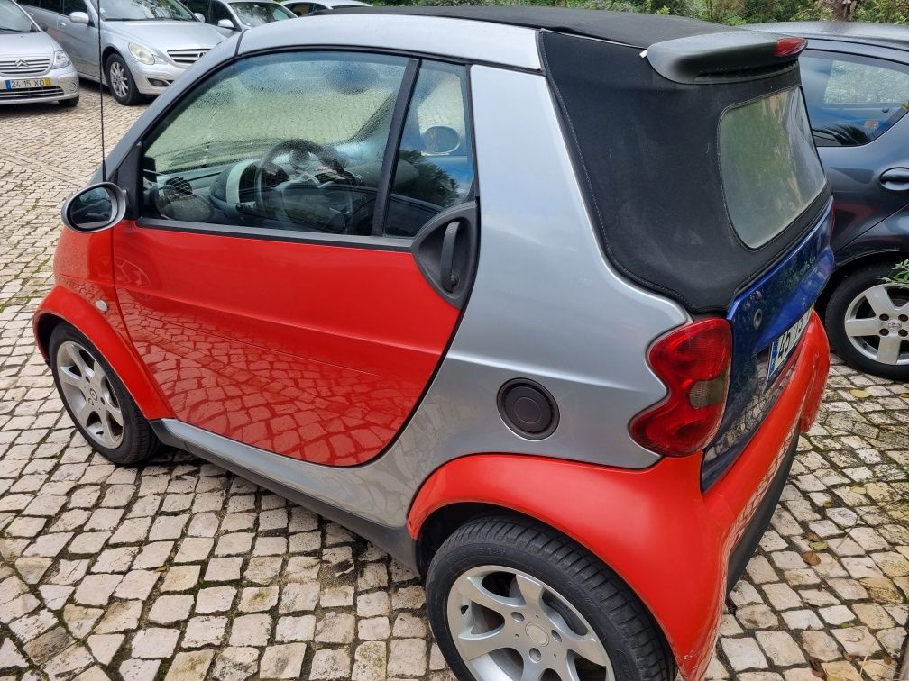 Smart fortou 450 gasolina 700cc para peças