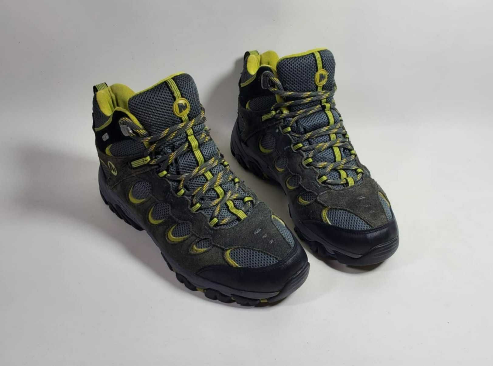 Ботинки кросівки Merrell Ridgepass Gtx Mid (43) черевики gore-tex