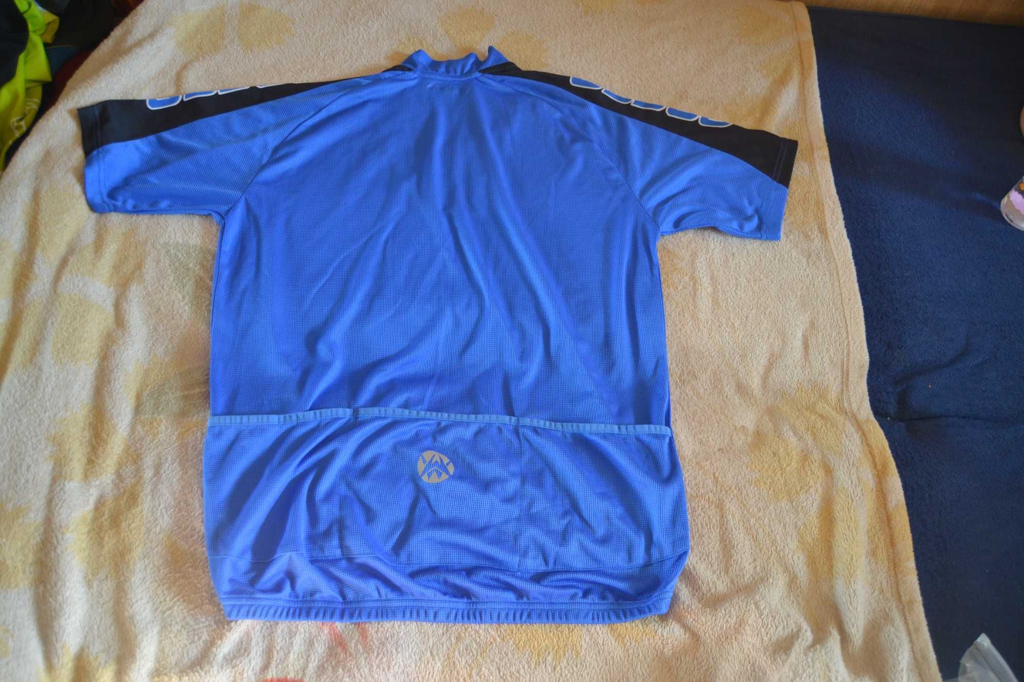 Вело джерси футболка всемирно известного бренда SHAMP, синяя, р. 52-54