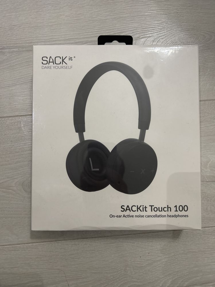 Słuchawki Sackit touch 100 black edition