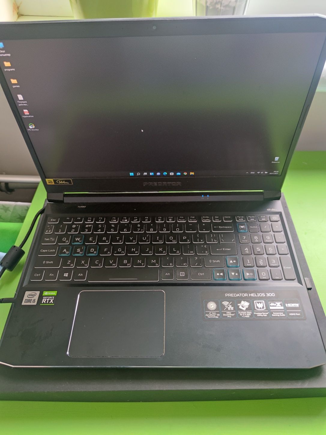 Ноутбук Acer Predator Helios 300 PH315-53-530U (NH.QATEU.005) Abyssal
