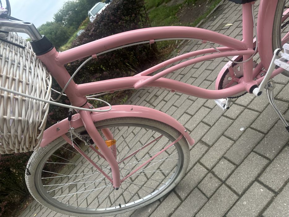 Rower rozowy holenderski dallas 28 cali